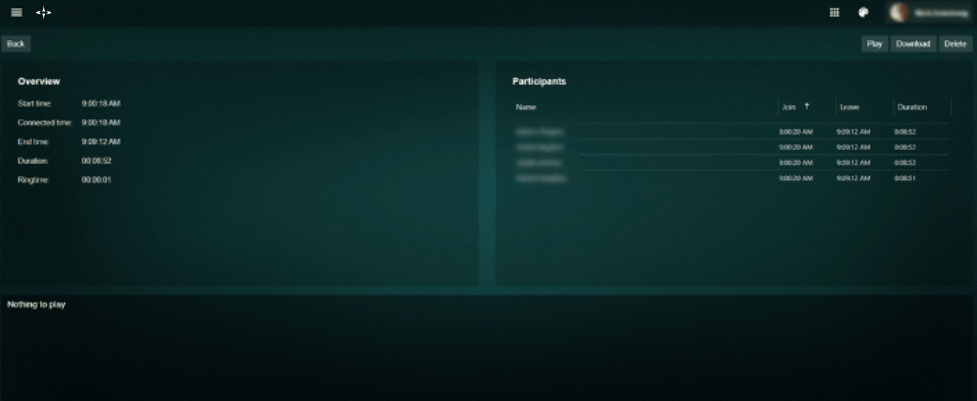 ReflectR VR Dashboard